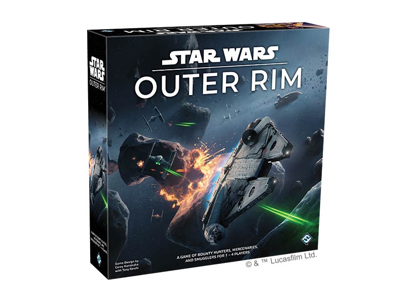 Brettspiel ab 1... DE Star Wars: Outer Rim für 1-4 Spieler 