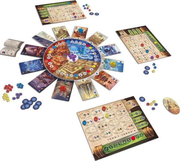Tempel der Elemente - Brettspiel - Kenner - Spieleschmiede - Brett & Pad