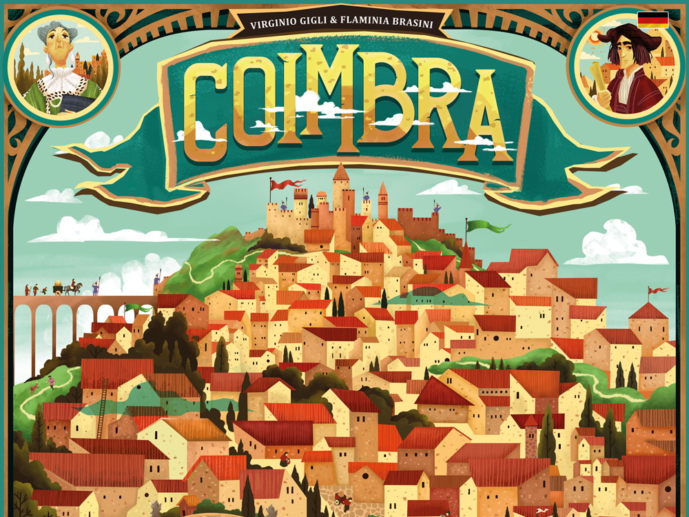 Coimbra Test Rezension Brettspiel Kenner Brett und Pad